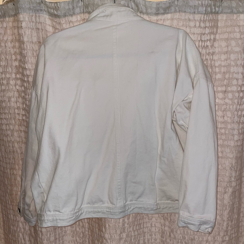 White Jean Jacket